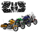 Soundskins Audio - Speakers Soundskins Saddlebag Kit for Touring Models - 2014+